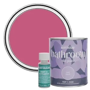 Rust-Oleum Raspberry Ripple Matt Bathroom Tile Paint 750ml