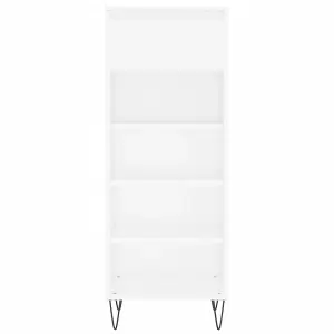 Shoe Cabinet White 40x36x105 cm Engineered Wood