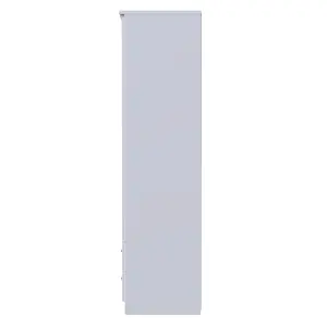 Ripon 2 Door 2 Drawer Wardrobe in White Ash (Ready Assembled)