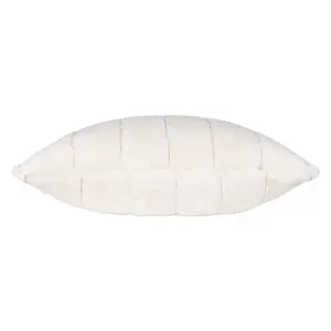 Paoletti Empress Cream Faux Fur Indoor Christmas Cushion (L)45cm x (W)45cm