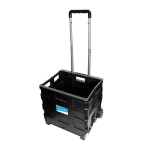 Silverline Folding Box Trolley - 25kg