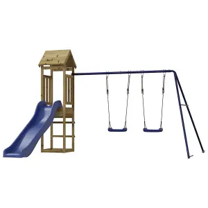 Berkfield Outdoor Playset Impregnated Wood Pine