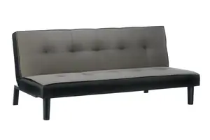 Birlea Aurora Sofa Bed Grey Velvet