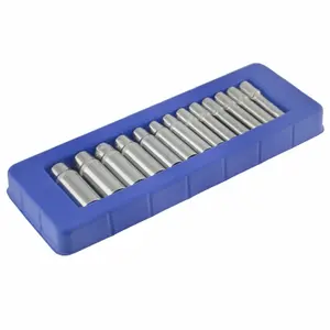 1/4in Drive Torque Wrench 5 to 25 Nm and Metric 6 Sided Deep Sockets 4 to 14mm