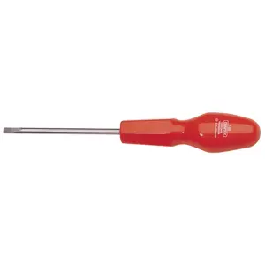 Draper Plain Slot Flared Tip Cabinet Pattern Screwdriver, 3.2 x 63mm (Sold Loose) 19498