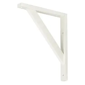 GoodHome Timber White Pine Shelving bracket (H)300mm (D)250mm