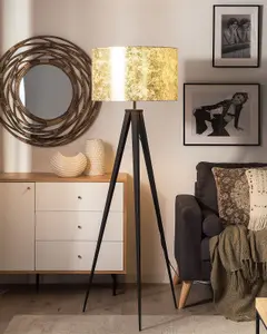 Tripod Floor Lamp Gold STILETTO