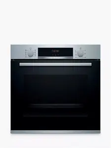 Bosch Series 4 HBS534BS0B Built In Electric Single Oven, Stainless Steel