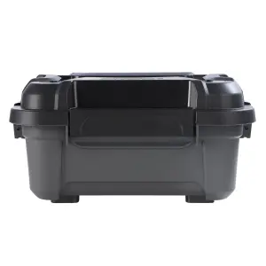 Ezy Storage Bunker tough Black 12L XS Stackable Storage box with Lid