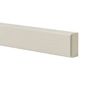 GoodHome Verbena Matt cashmere painted natural ash shaker Standard Appliance Filler panel (H)58mm (W)597mm