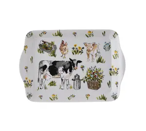 Portman Farm Animal Print 70% Polypropylene Scatter Tray