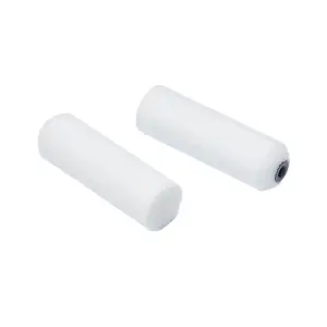 Harris Seriously Good Gloss Paint Roller Sleeve (Pack of 2) White (One Size)