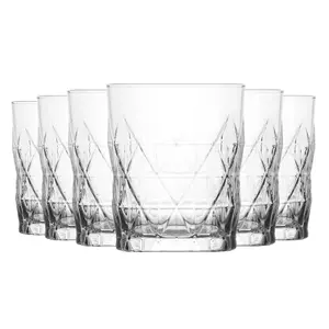 LAV - Keops Whisky Glasses - 345ml - Pack of 6