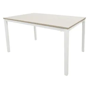 Felecia Extendable Dining Table White