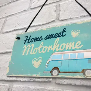 Red Ocean Gifts For Women Motorhome Wall Plaque Caravan Campervan Door Sign Friendship Gift For Her Him