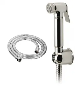 Shattaf Douche Shower Head Toilet Bidet Brass Chrome Sprayer + Hose + Bracket