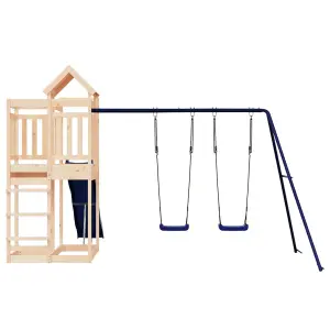 Berkfield Outdoor Playset Solid Wood Pine