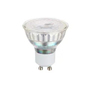 Eglo Dimmable GU10 5W Clear Lightbulb 3000K - Pack of 4