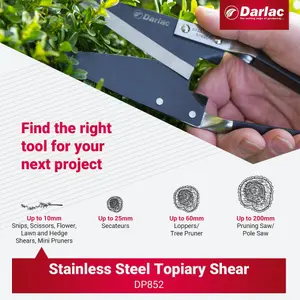 Darlac Stainless Steel Topiary Shear, DP852