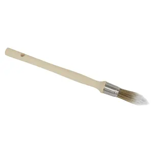 Sealey Round Sash Brush 15mm No Bristle Loss Chisel Tip Stainless Steel SPBS15R