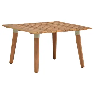 Berkfield Garden Coffee Table 60x60x36 cm Solid Acacia Wood