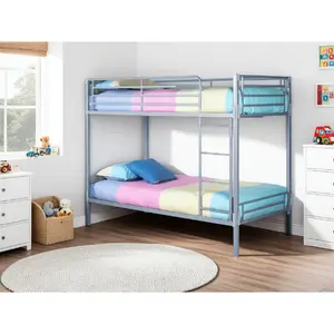 Akerley Brook Single (3') Standard Bunk Bed Silver