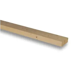 PACK OF 20(Total 20 Units)-47mm x 100mm (4x2")(45mm x 95mm Finish) C16 Kiln Dried Regularised Timber Carcassing-3m Length