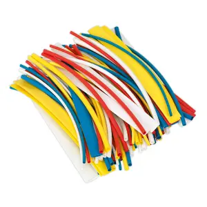 Sealey Clip Strip Deal - Heat Shrink Tubing Mixed Colours Adhesive Lined HSTSET