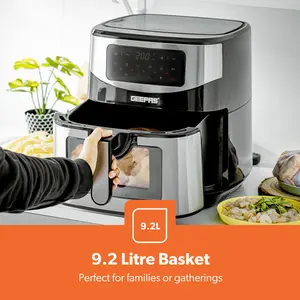 Geepas Vortex 9.2L Digital Air Fryer Family-Sized Touchscreen