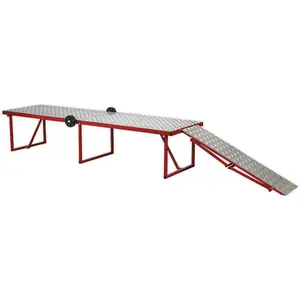 Versatile Folding Motorcycle Workbench with 360kg Capacity and 460mm Height