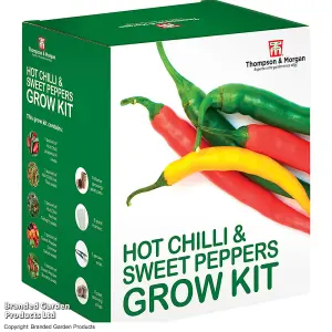 Gift Seed Grow Kit Red Hot Chilli & Sweet Peppers