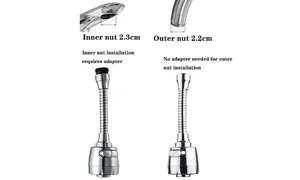 360 Degree Swivel Tap Faucet Nozzle