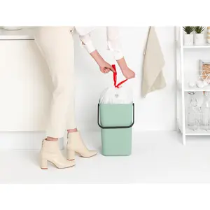 Brabantia Sort and Go 25 Litre Rubbish Bin Jade Green