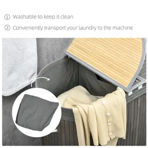 Laundry Sorter Grey