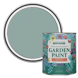 Rust-Oleum Gresham Blue Satin Garden Paint 750ml