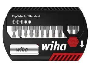 Wiha 39078 FlipSelector Bit Set, 13 Piece WHA39078