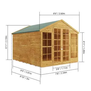 BillyOh Harper Tongue and Groove Apex Summerhouse - 10x8