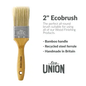 Lifelong Durability Bamboo Handle Eco-Friendly Paint Brush - 2"