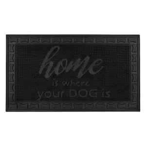 JVL Fauna Home Scraper Rubber Pin Doormat, 40x70cm