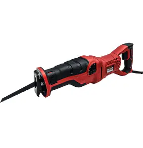 Lumberjack Reciprocating Recip Saw Corded 1200W Motor Variable Speed Soft Grip Handle For Cutting Wood Metal Plastic 2800rpm