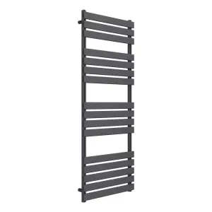 VURTU4 Designer Vertical Single Panel Radiator, 1600(H) x 600(W), Anthracite, 613659