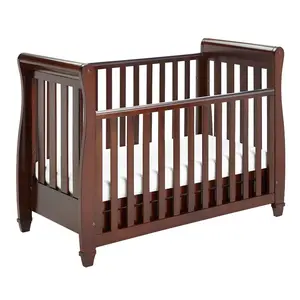 Eva Cot Bed Brown