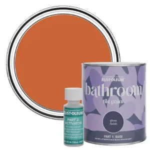 Rust-Oleum Tiger Tea Gloss Bathroom Tile Paint 750ml