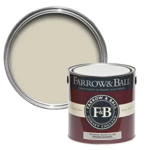 Farrow & Ball Modern Shadow White No.282 Eggshell Paint, 2.5L