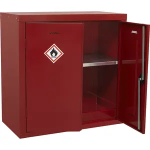 Premium Agrochemical Substance Storage Cabinet - 900mm x 460mm x 900mm - Secure 2-Door Design with Key Lock