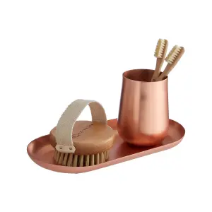 Maison by Premier Madison Shine Copper Finish Tray