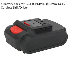 14.4V 1.3Ah Lithium-ion Power Tool Battery for ys03444 Cordless Drill Driver