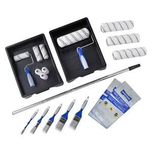 AAMEN Set of 22pcs Roller & Brush a complete solution for your painting projects