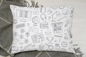 Cushions - Learning online (Cushion) / 45cm x 30cm