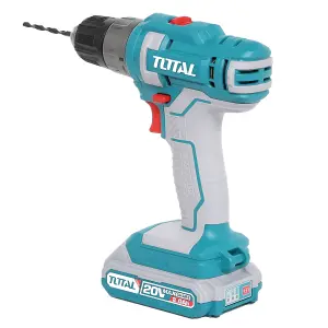 Total Li-Ion 20V Cordless Drill (with 2 x Batteries & Charger) - TDLI200528E